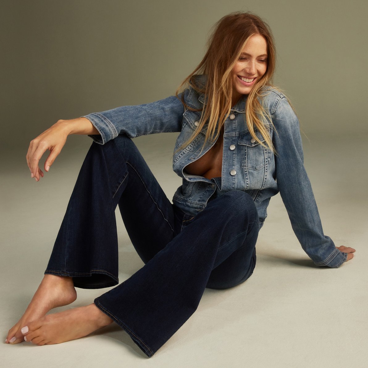 BEHIND THE SCENES OF OUR DENIM SHOOT