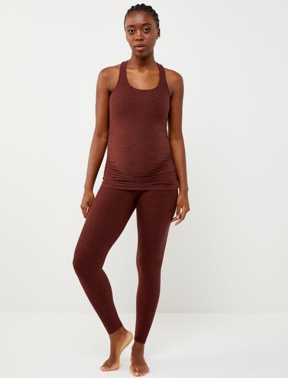 Beyond the Bump Spacedye Maternity Ankle Length Leggings - A Pea In the Pod