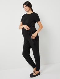 French Terry Jumpsuit - A Pea In the Pod