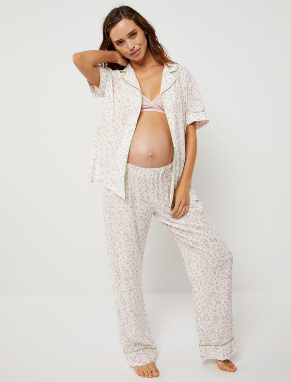 Pietro Brunelli Floral Maternity Sleep Set